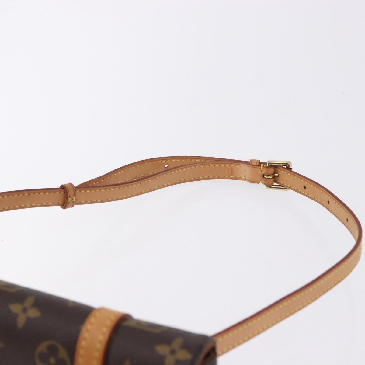 Louis Vuitton Marelle Waist Monogram Canvas Brown Canvas Handbag (Pre-Owned)