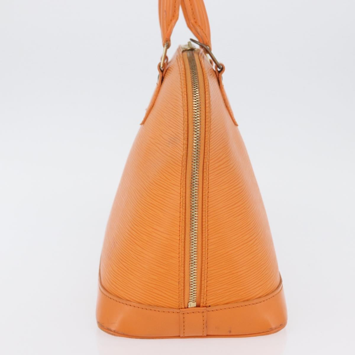 Louis Vuitton Vintage Alma Epi Leather Orange Leather Handbag (Pre-Owned)