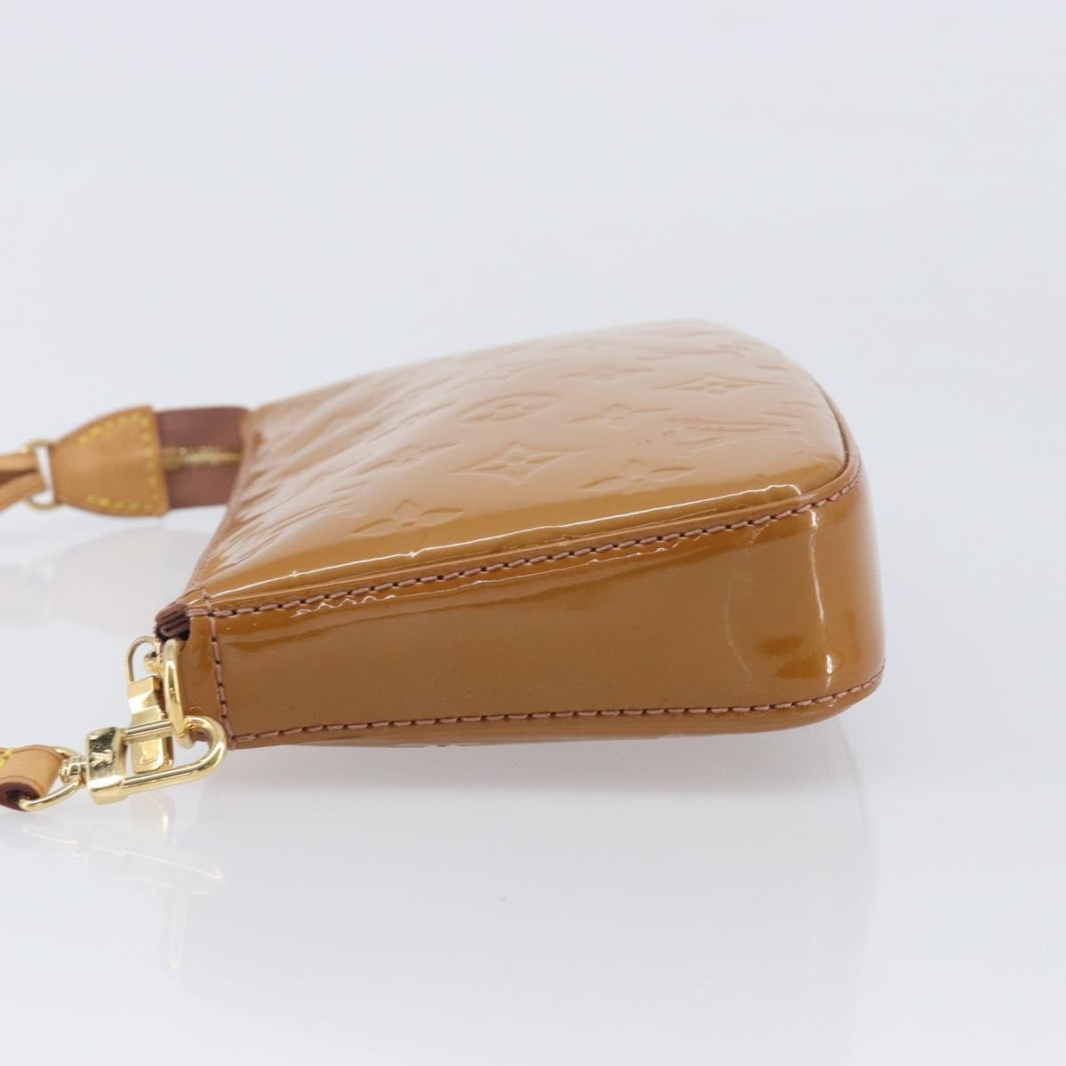 Louis Vuitton Pochette Accessoires Nm Monogram Vernis Brown Patent_Leather Clutche & Pouche Bag (Pre-Owned)