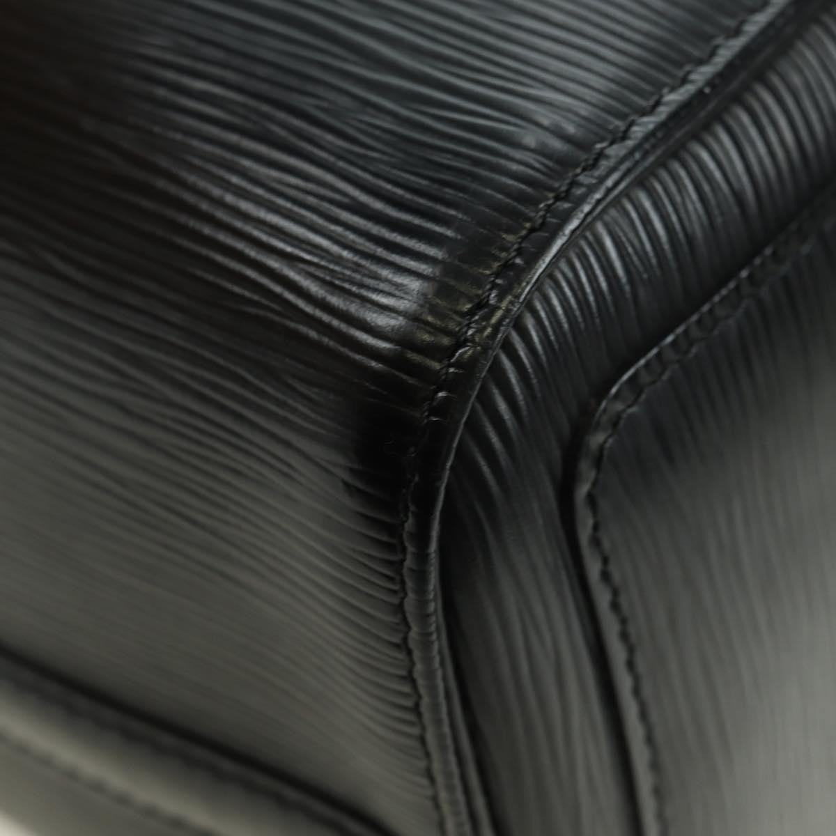 Louis Vuitton Speedy Epi Leather Black Leather Handbag (Pre-Owned)