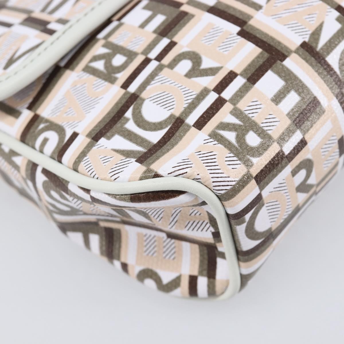 Salvatore Ferragamo Vintage Clutch Canvas Multicolour Canvas Clutche & Pouche Bag (Pre-Owned)