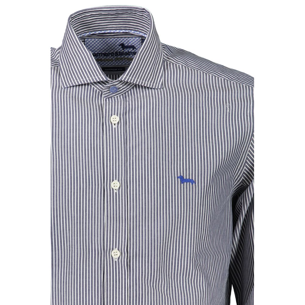 Harmont & Blaine Elegant Narrow Fit Long Sleeve Men's Shirt