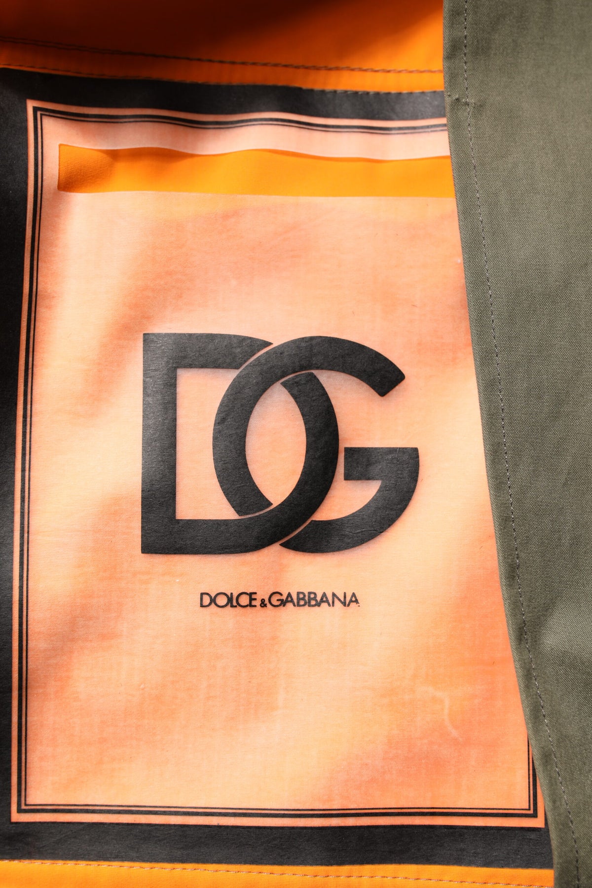 Dolce & Gabbana Multicolor Camouflage Button Hooded Men's Jacket