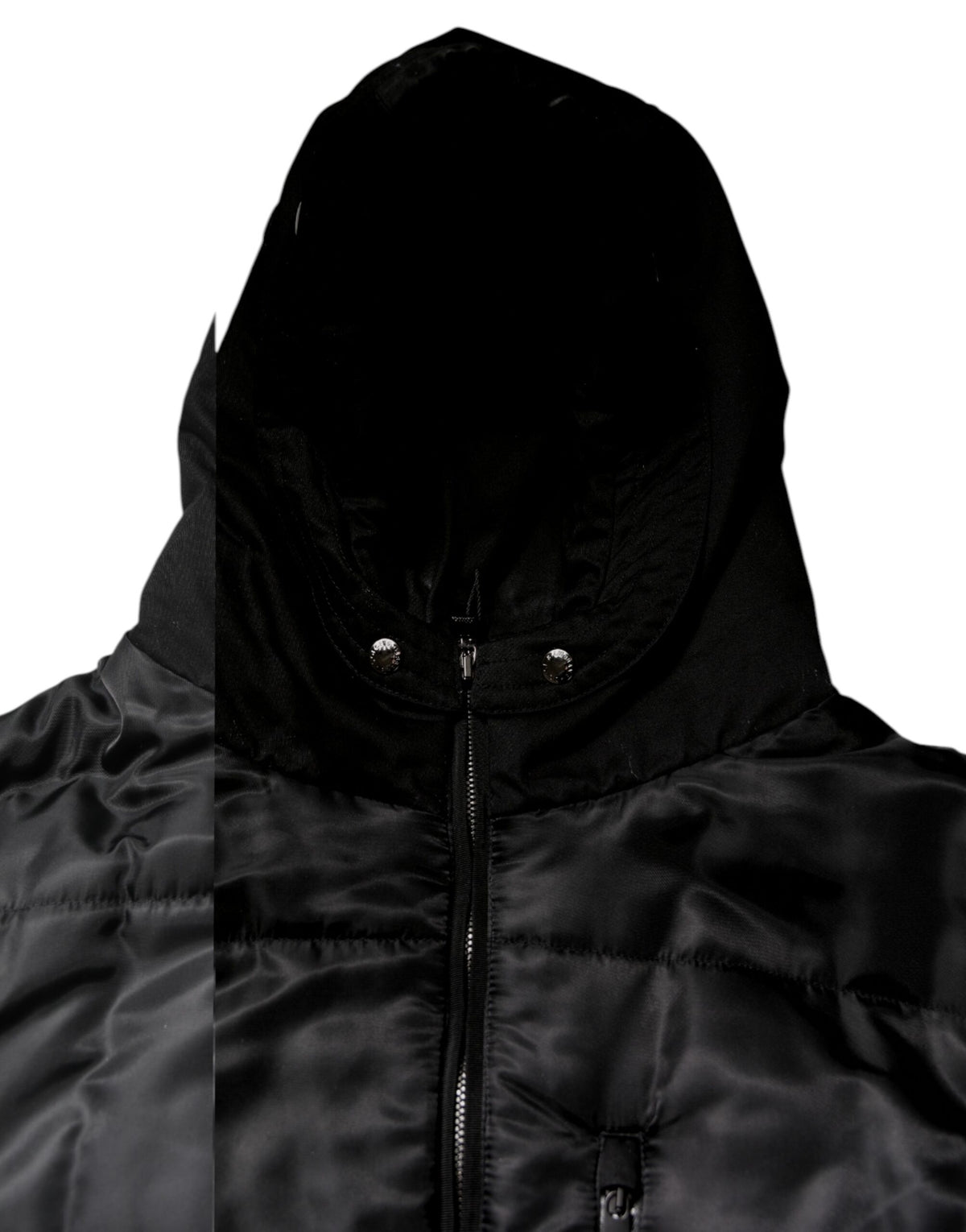 Dolce & Gabbana Black Hooded Parka Coat Winter Men's Jacket (Pre-Owned)