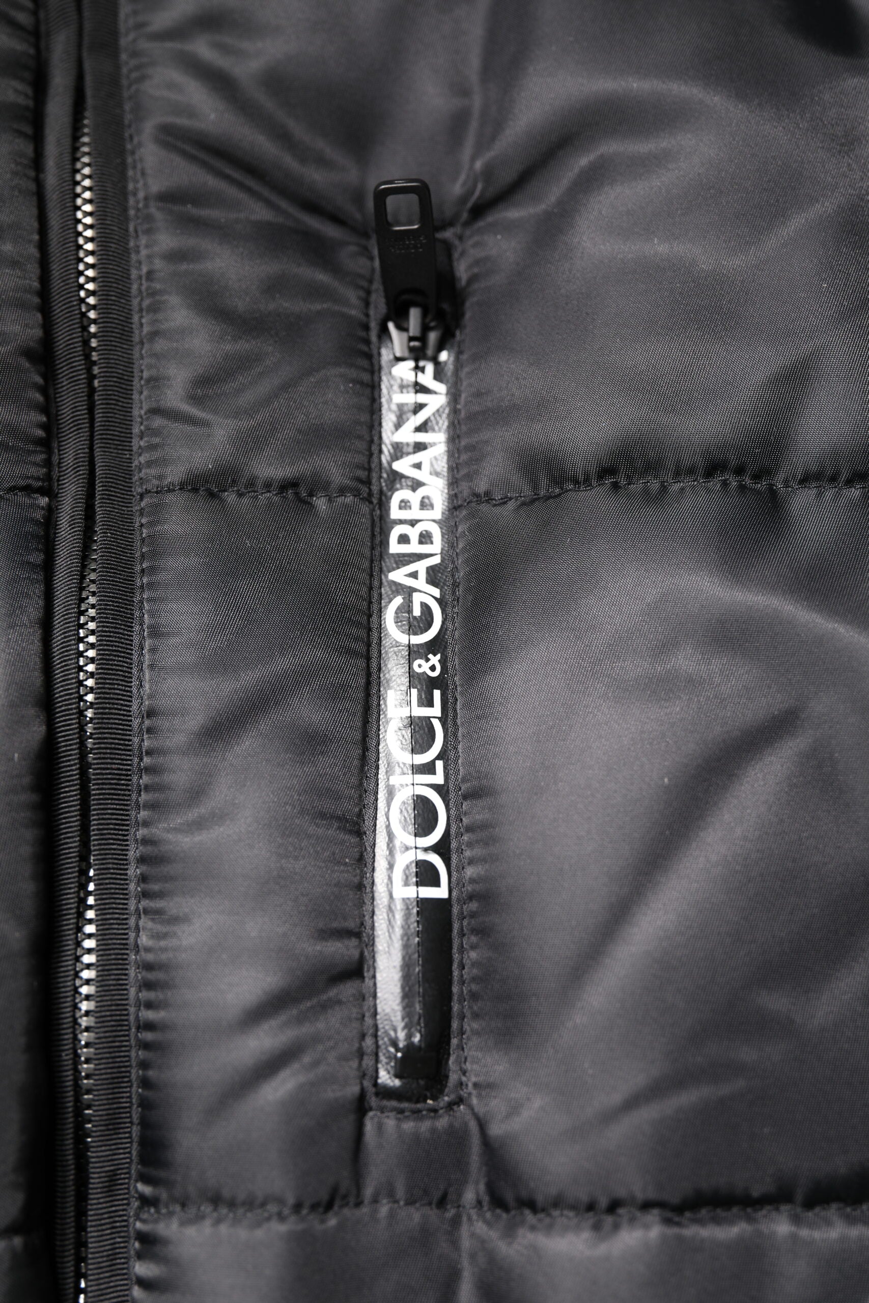 Dolce & Gabbana Black Hooded Parka Coat Winter Men's Jacket (Pre-Owned)
