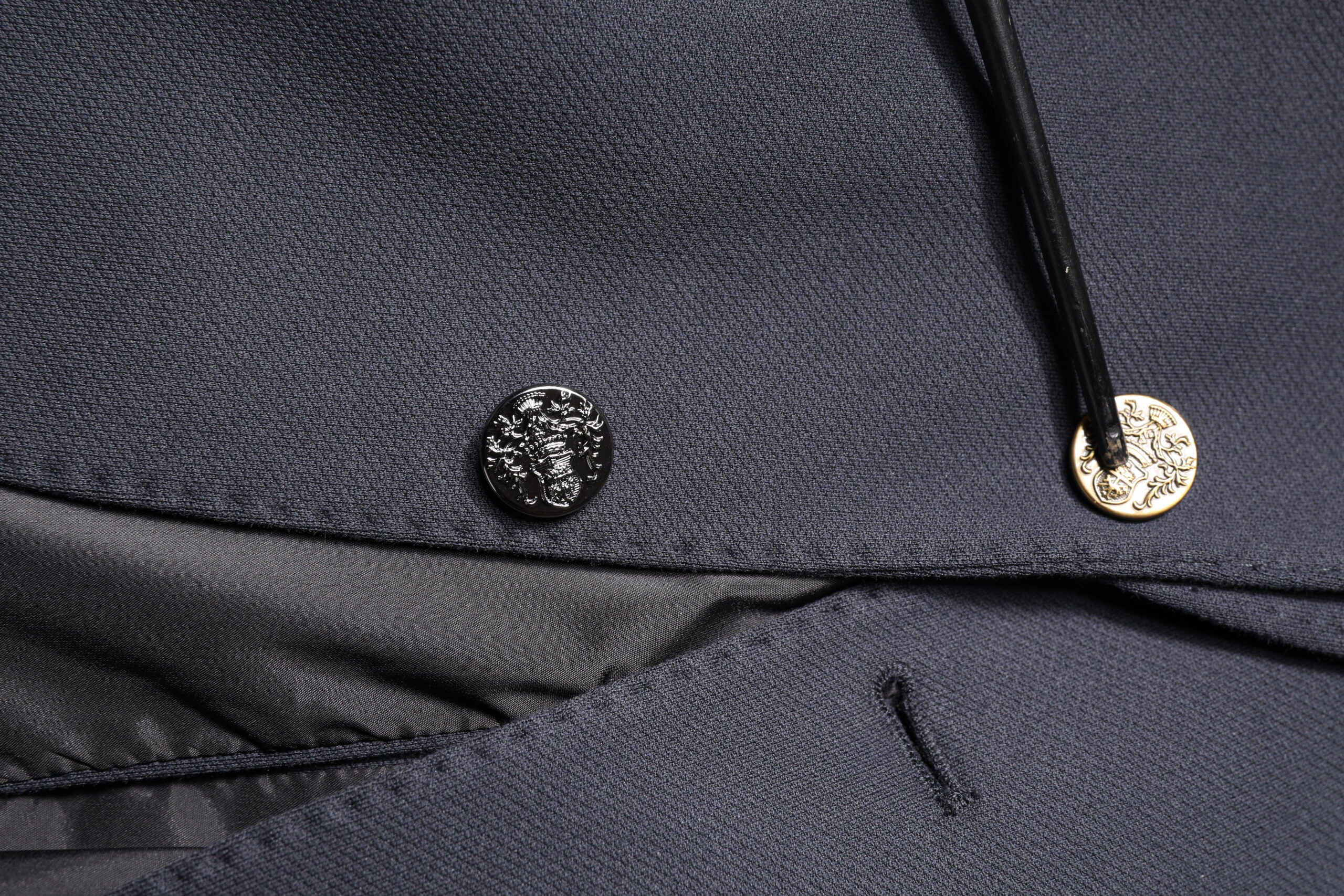 Dolce & Gabbana Dark Blue Cotton Men Jacket Coat Suit Men's Blazer (Pre-Owned)