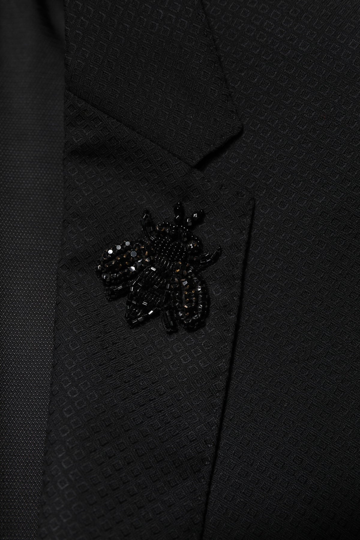 Dolce & Gabbana Black Wool Single Breasted 2 Piece Men's Suit