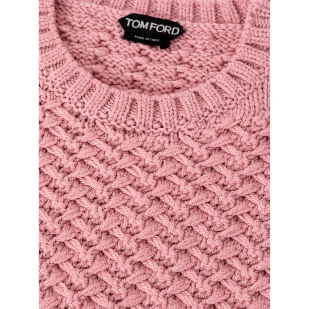 Tom Ford Pink Wool Women's Sweatshirt