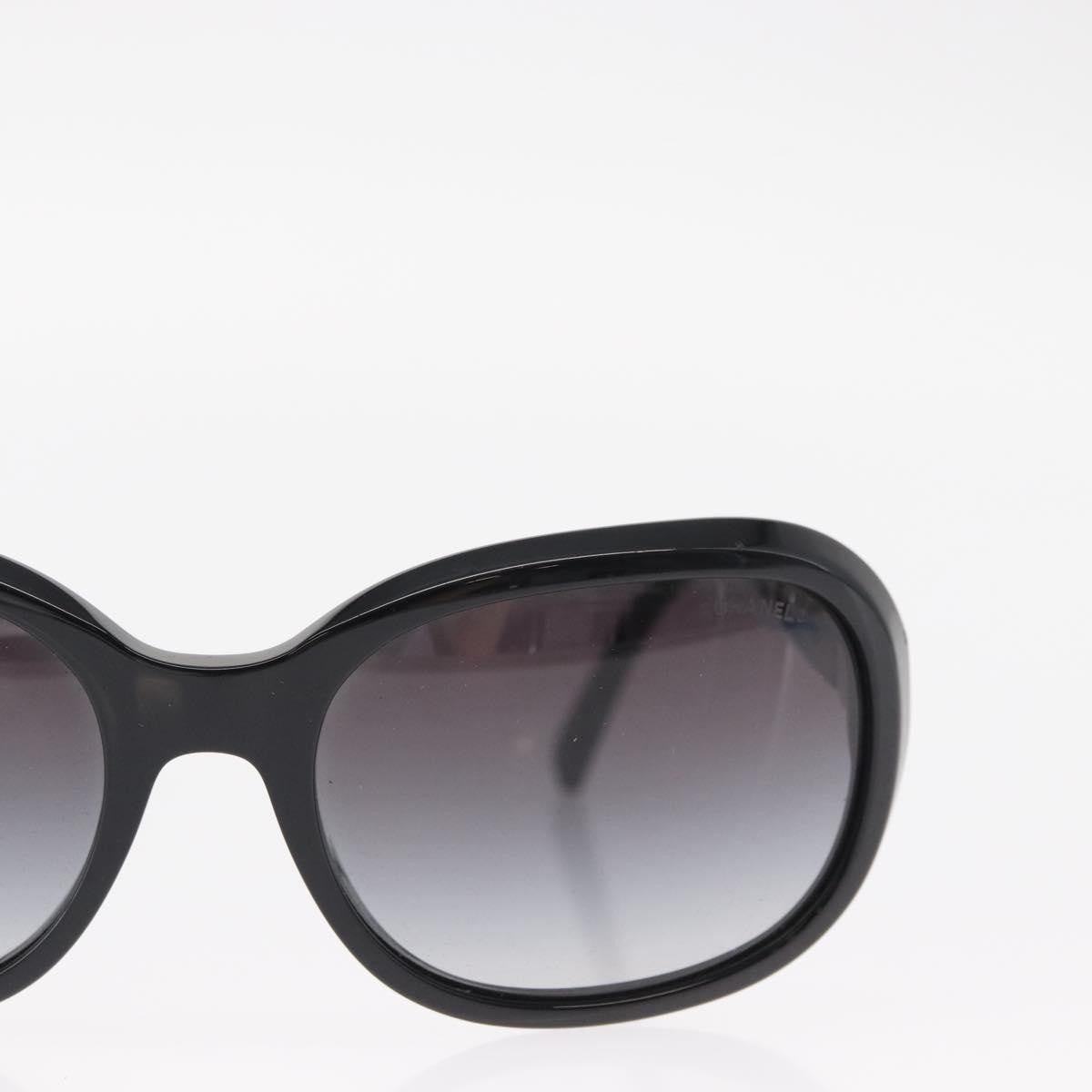 Chanel Logo Cc Plastic Black Plastic Sunglasse Accessory (Pre-Owned)