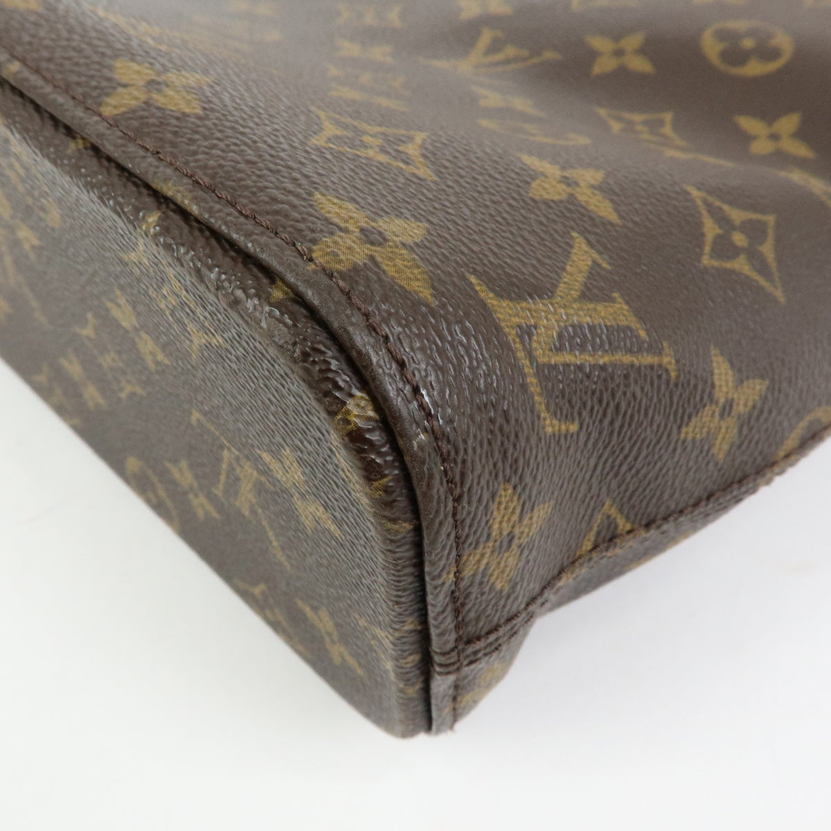 Louis Vuitton Luco Monogram Canvas Brown Canvas Handbag (Pre-Owned)