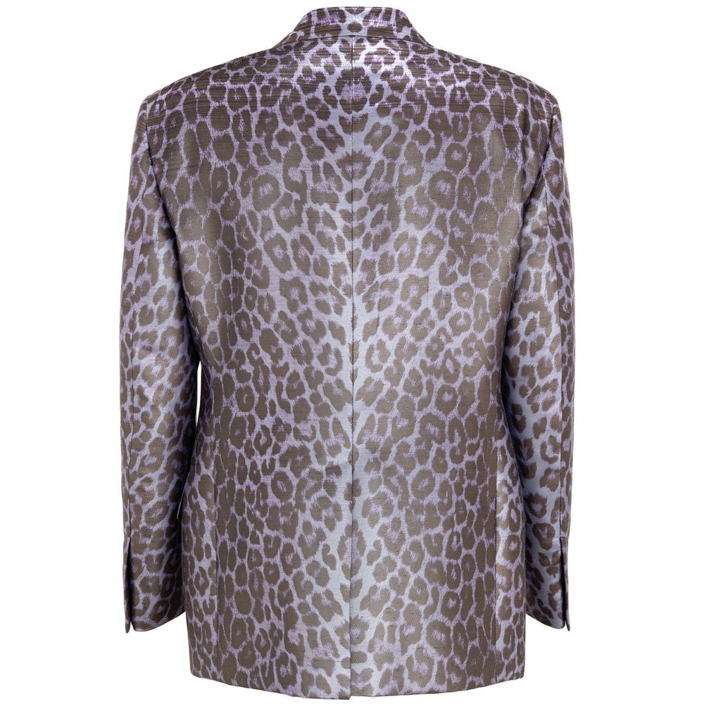 Tom Ford Purple Viscose Men's Blazer