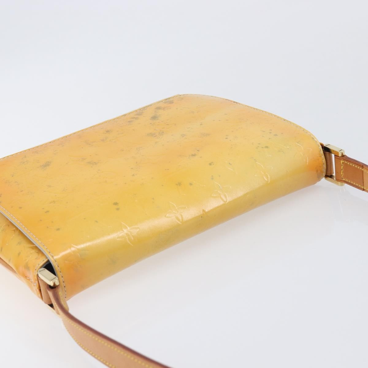 Louis Vuitton Thompson Street Monogram Vernis Yellow Patent_Leather Shoulder Bag Bag (Pre-Owned)