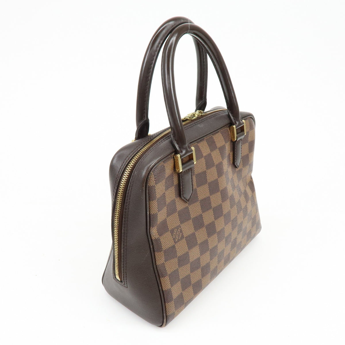 Louis Vuitton Brera Damier Brown Canvas Handbag (Pre-Owned)