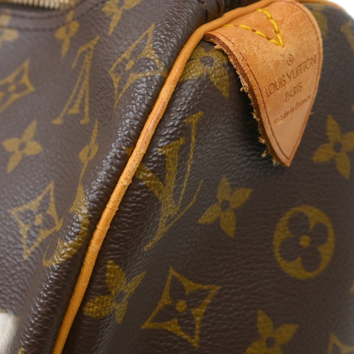 Louis Vuitton Speedy Monogram Canvas Brown Canvas Handbag (Pre-Owned)