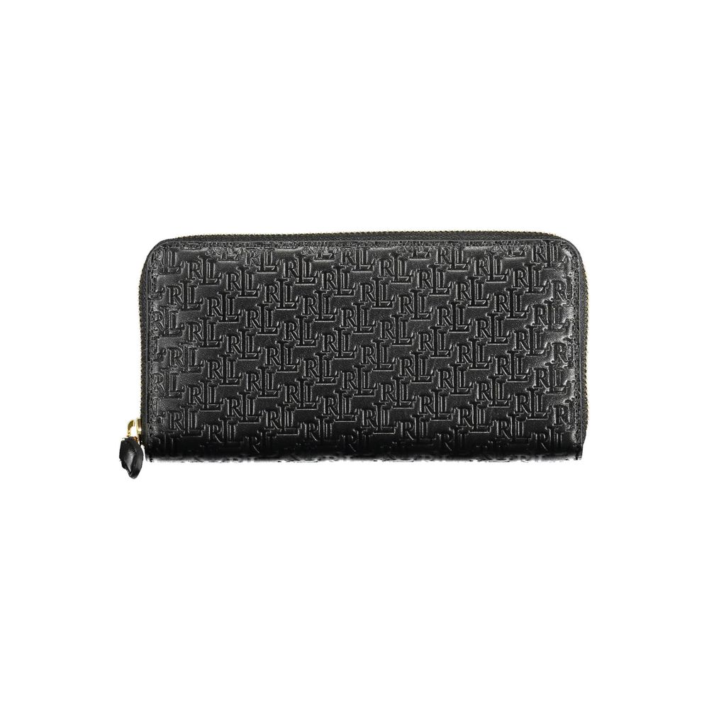 Ralph Lauren Black Leather Women's Wallet
