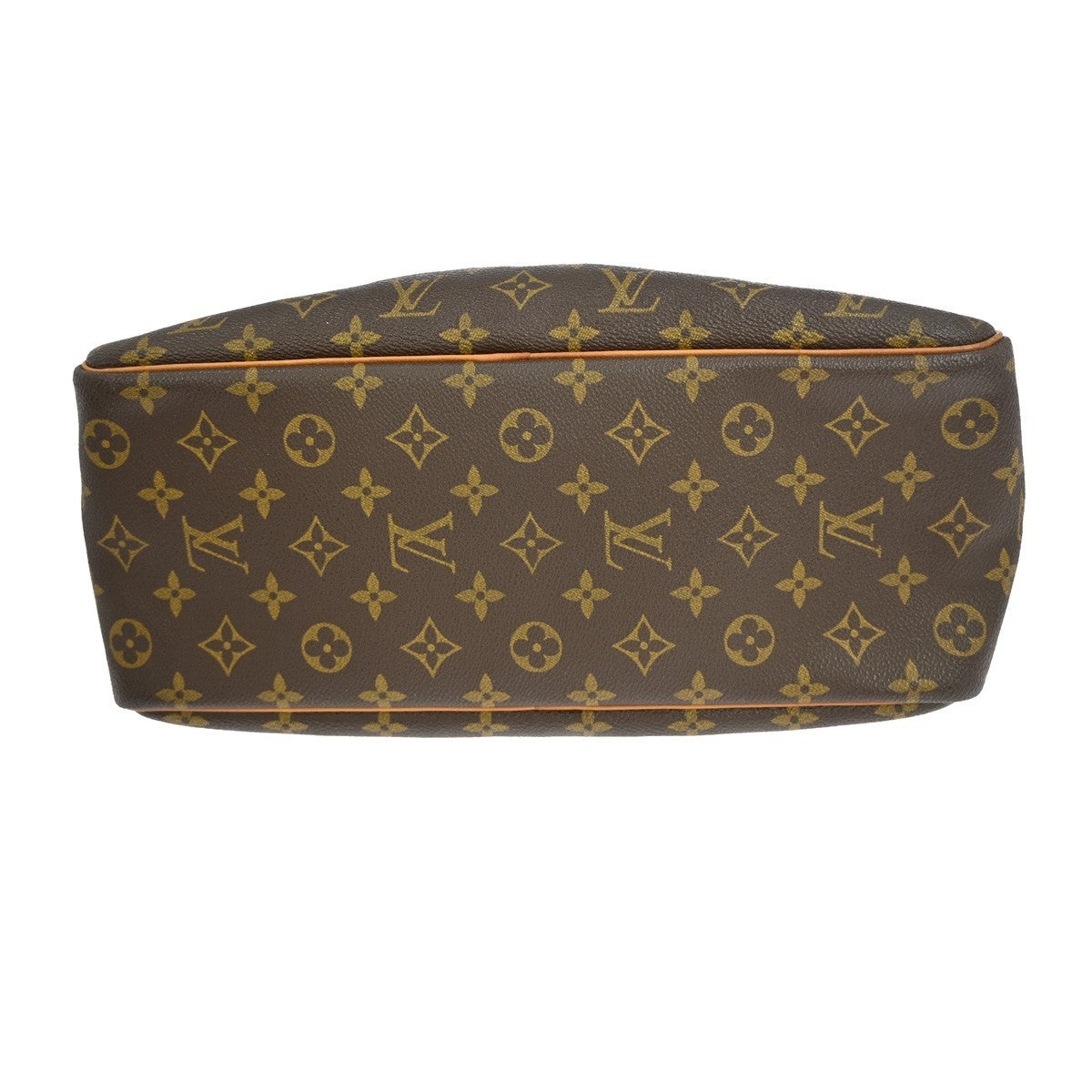 Louis Vuitton Deauville Monogram Brown Canvas Handbag (Pre-Owned)