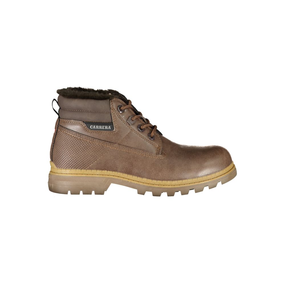 Carrera Chic Lace-Up Boots with Contrast Women's Details