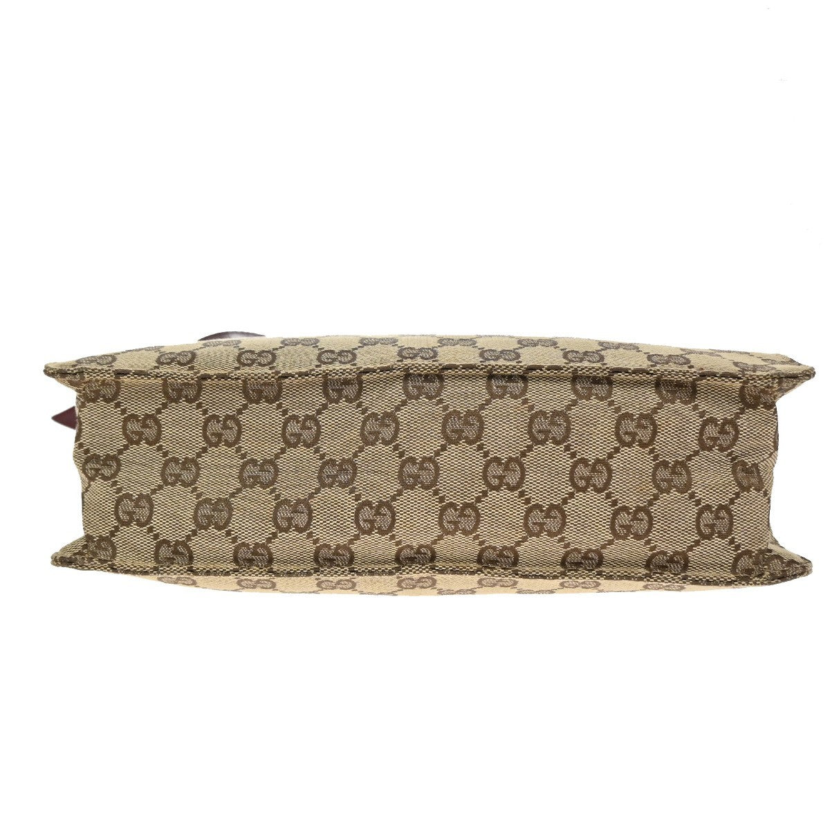 Gucci Crossbody Canvas Beige Canvas Shoulder Bag Bag (Pre-Owned)
