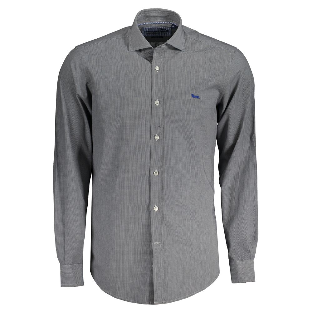 Harmont & Blaine Blue Cotton Men's Shirt