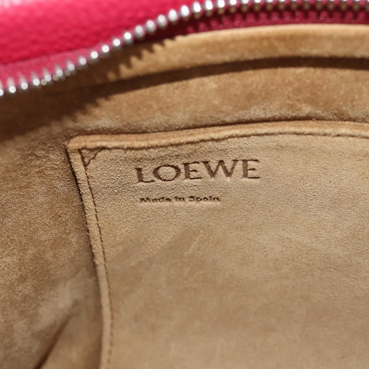 Loewe Missy Leather Red Leather Shoulder Bag Bag (Pre-Owned)