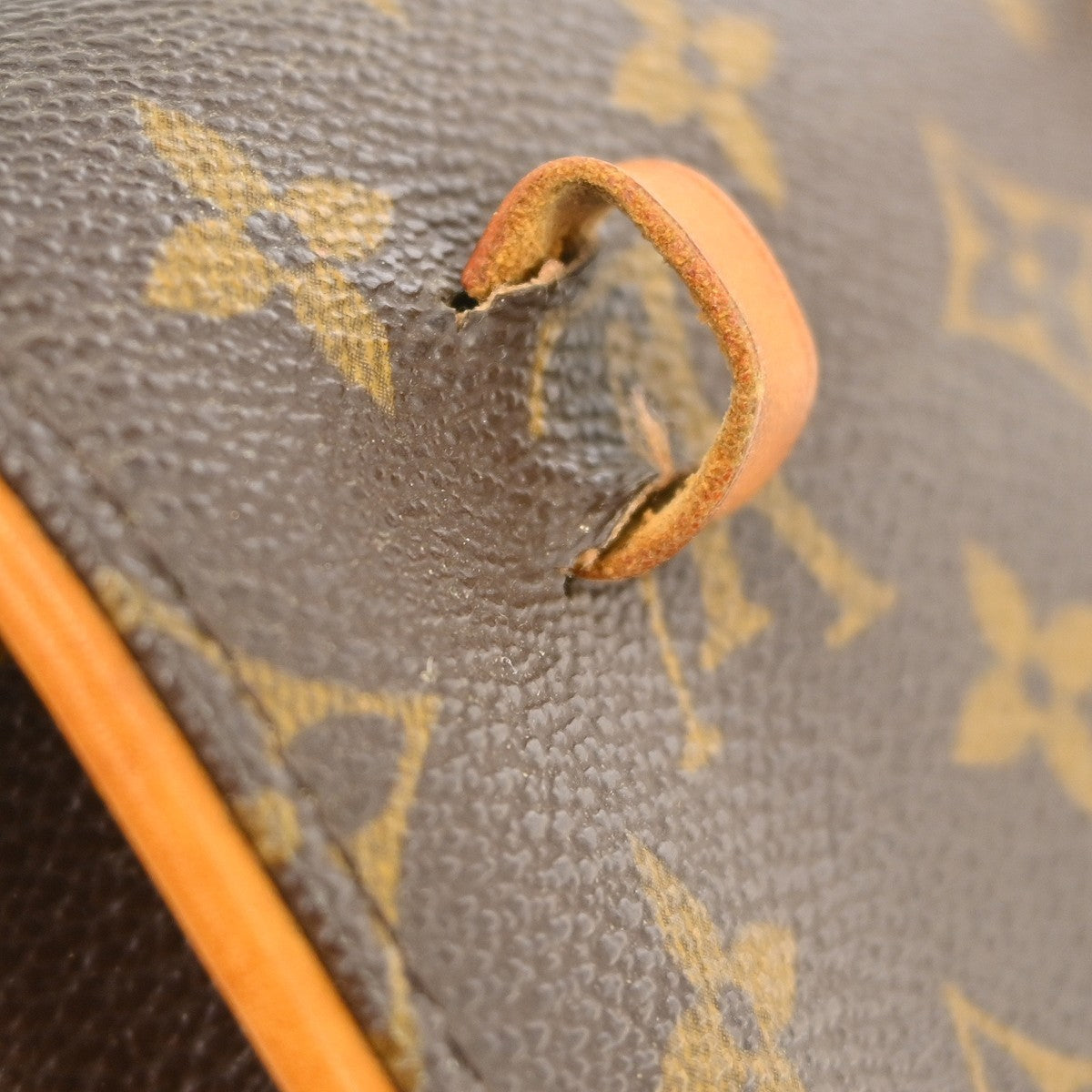 Louis Vuitton Florentine Monogram Brown Canvas Clutche & Pouche Bag (Pre-Owned)