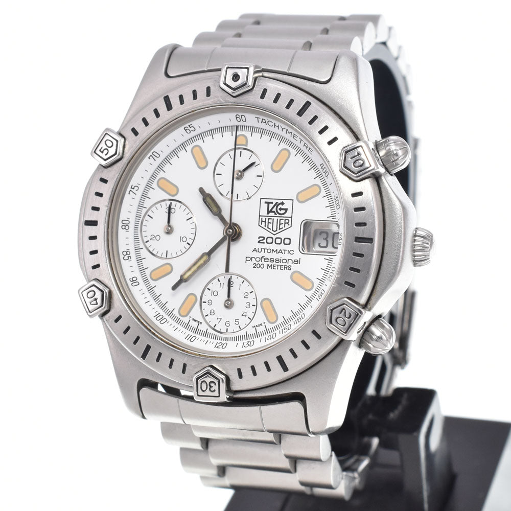 Tag Heuer 2000 Professional 200M Automatic Stainless Steel Watch (Pre-Owned)