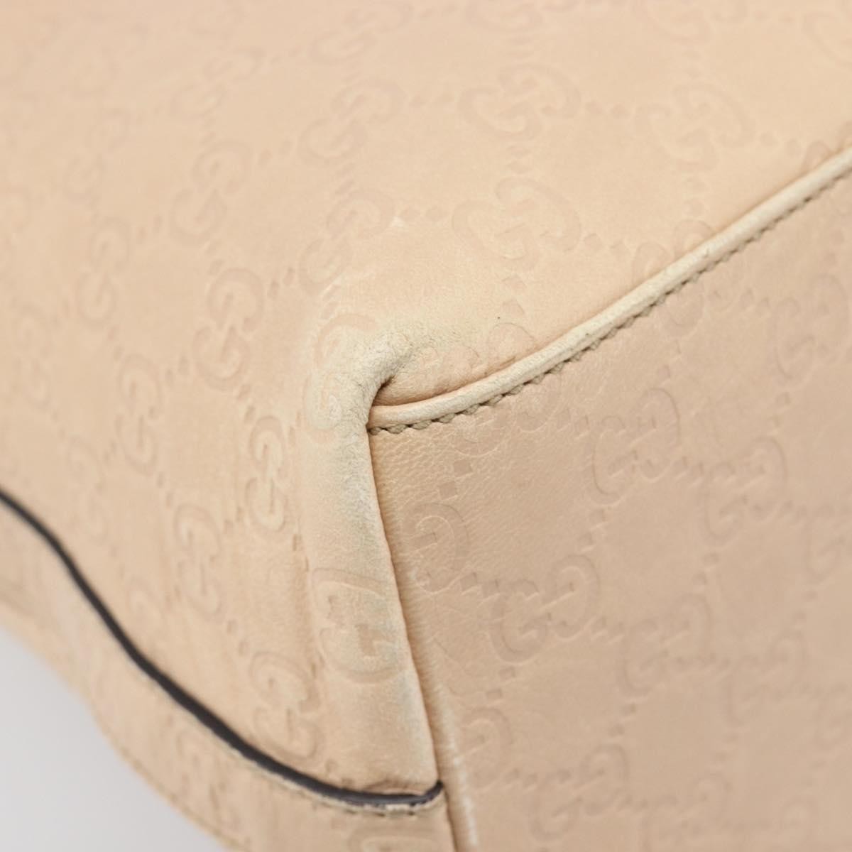 Gucci Miss Gg Hobo Guccissima Leather Pink Canvas Shoulder Bag Bag (Pre-Owned)