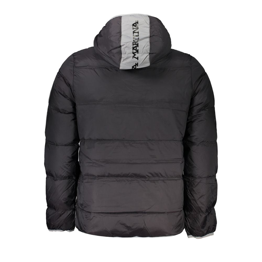 La Martina Black Polyamide Men Men's Jacket