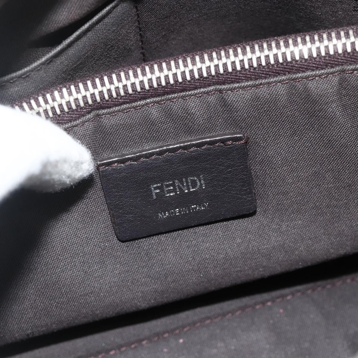 Fendi By The Way Satchel Leather Beige Leather Handbag (Pre-Owned)