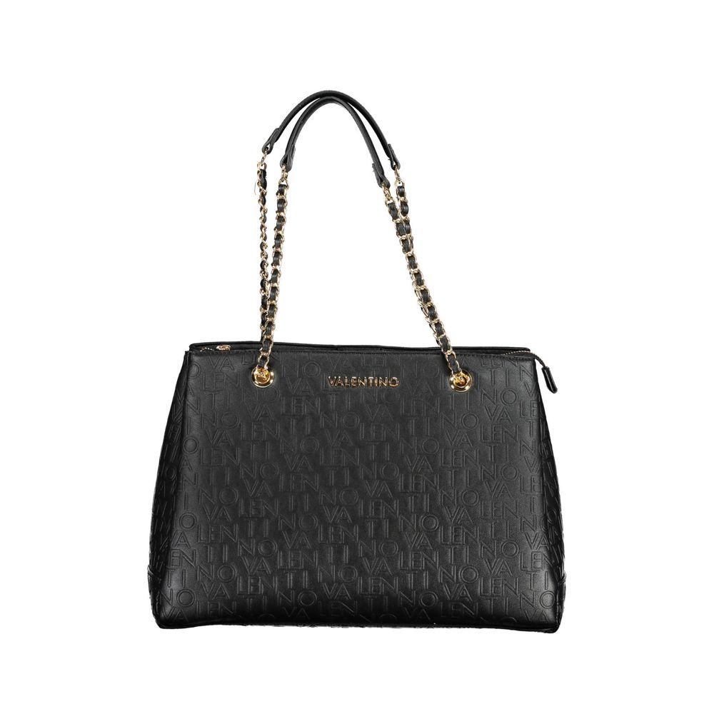 Mario Valentino Black Polyethylene Handbag (Pre-Owned)