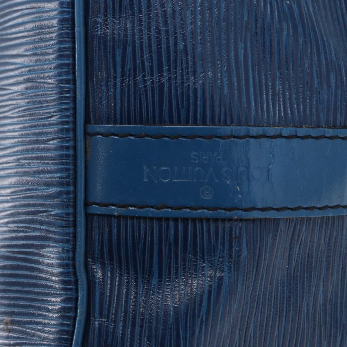 Louis Vuitton Noe Epi Leather Blue Leather Shoulder Bag Bag (Pre-Owned)