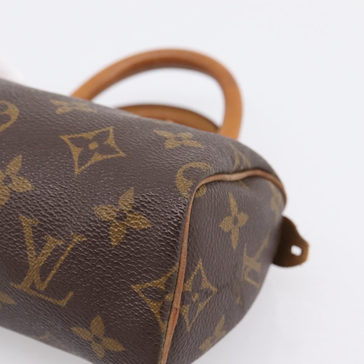 Louis Vuitton Speedy Mini Hl Monogram Canvas Brown Canvas Handbag (Pre-Owned)