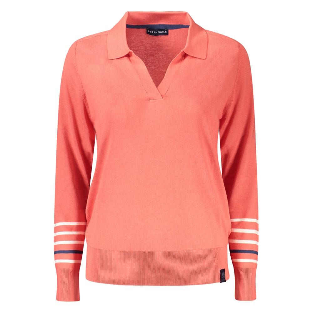 North Sails Pink Cotton Women Women's Sweater
