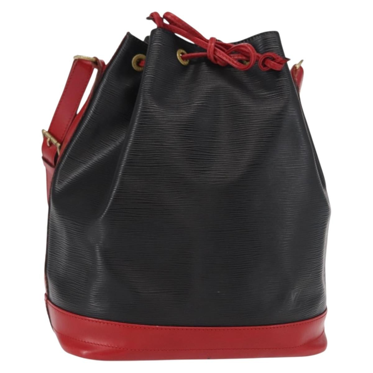 Louis Vuitton Bicolor Noe Epi Leather Black Leather Shoulder Bag Bag (Pre-Owned)