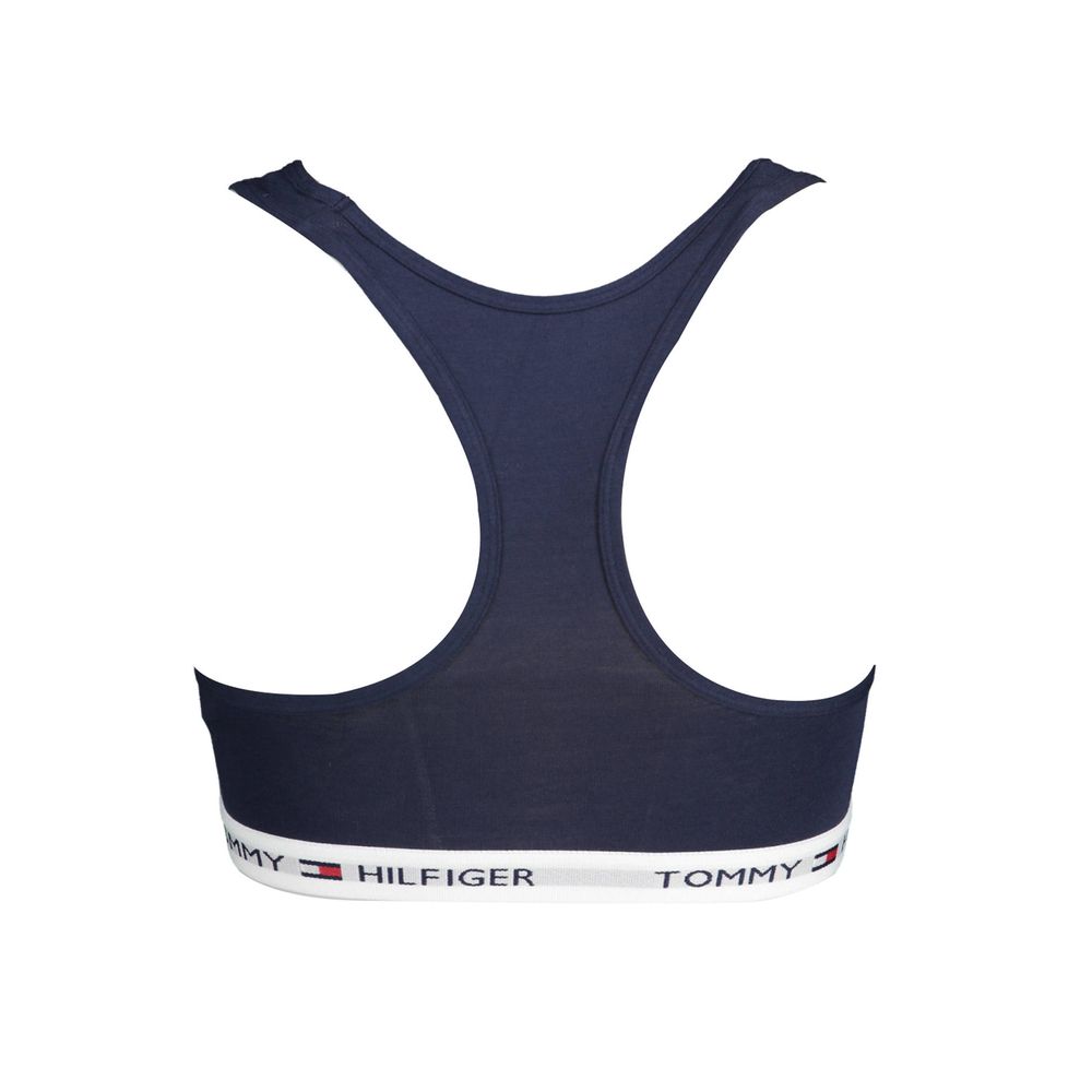 Tommy Hilfiger Blue Cotton Women Sports Women's Bra