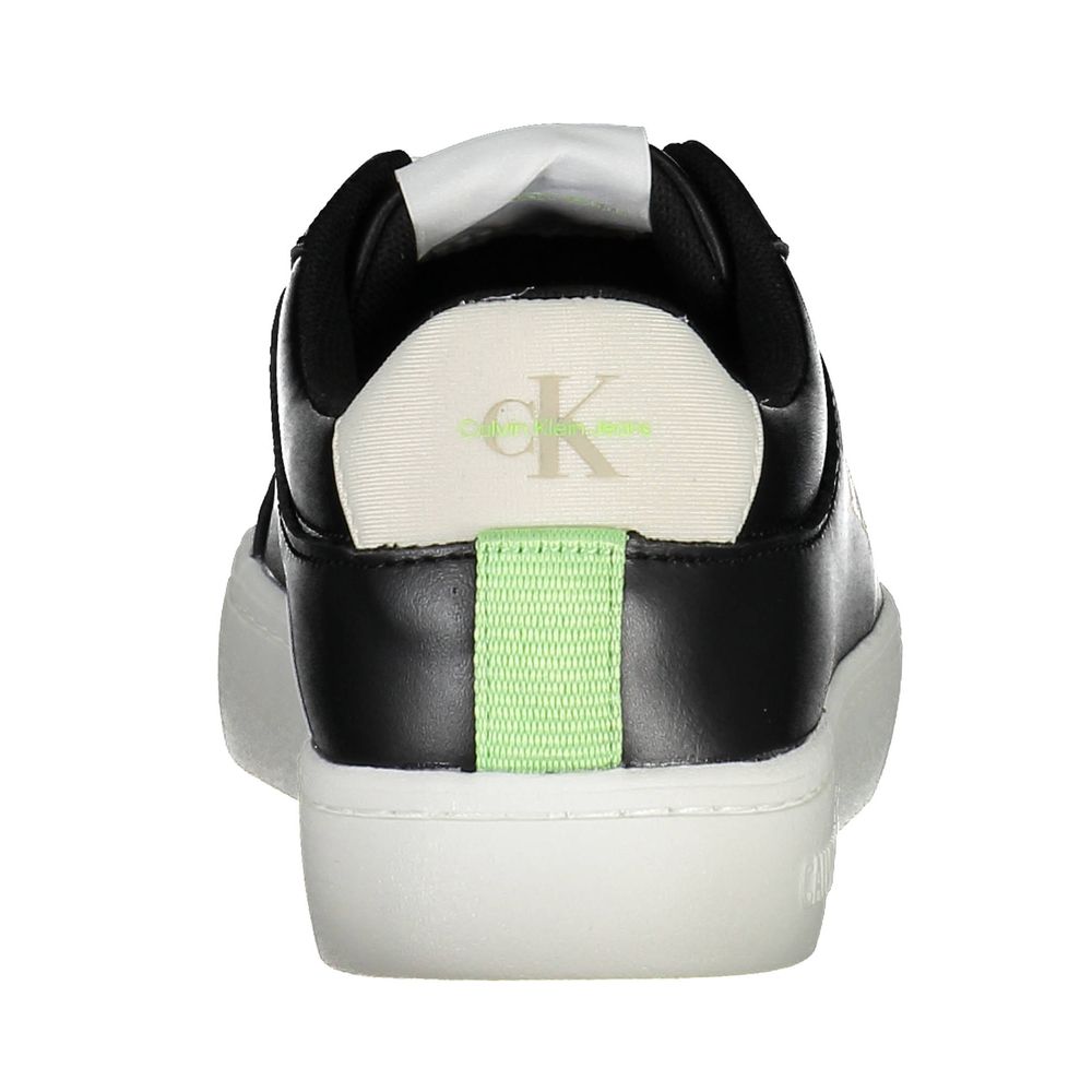 Calvin Klein Black Polyester Women Women's Sneaker