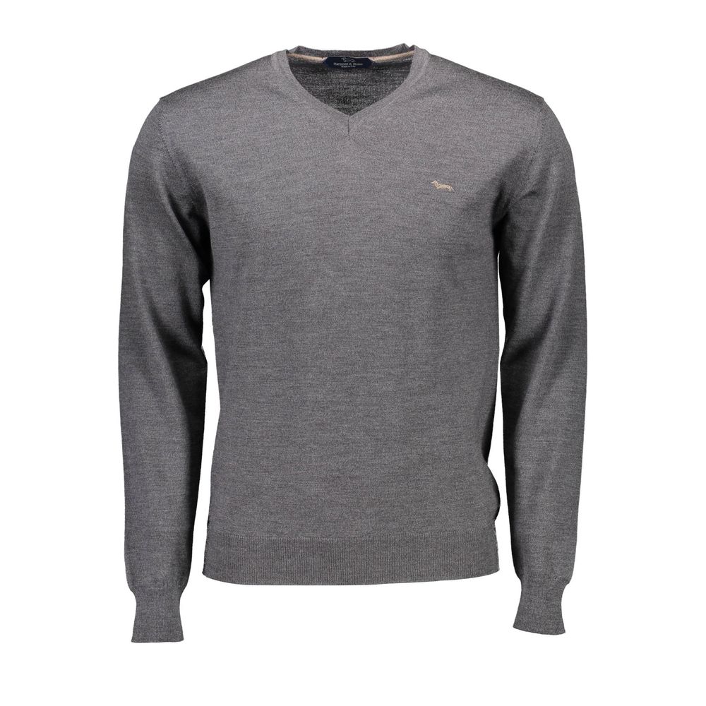 Harmont & Blaine Grigio Wool Mens Men's Sweater