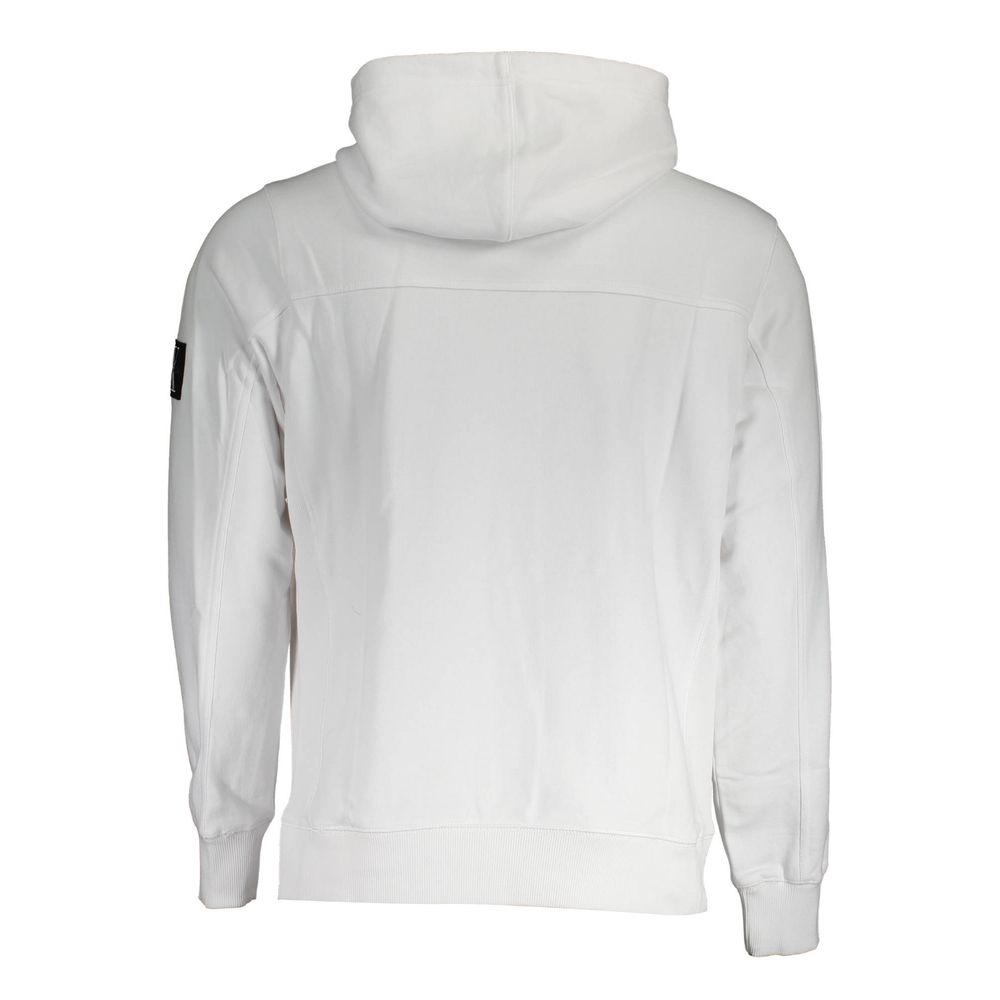 Calvin Klein White Cotton Men Men's Sweater