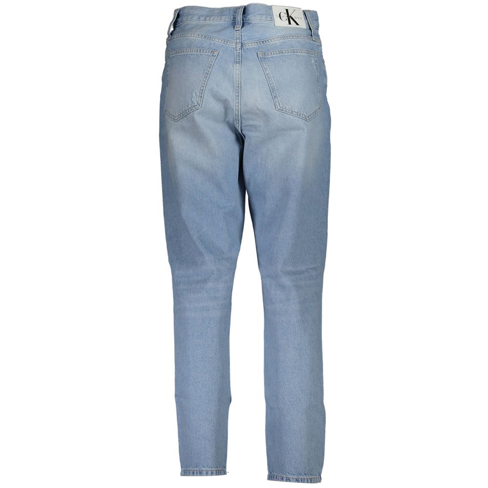 Calvin Klein Azzurro Cotton Woman Women's Jeans