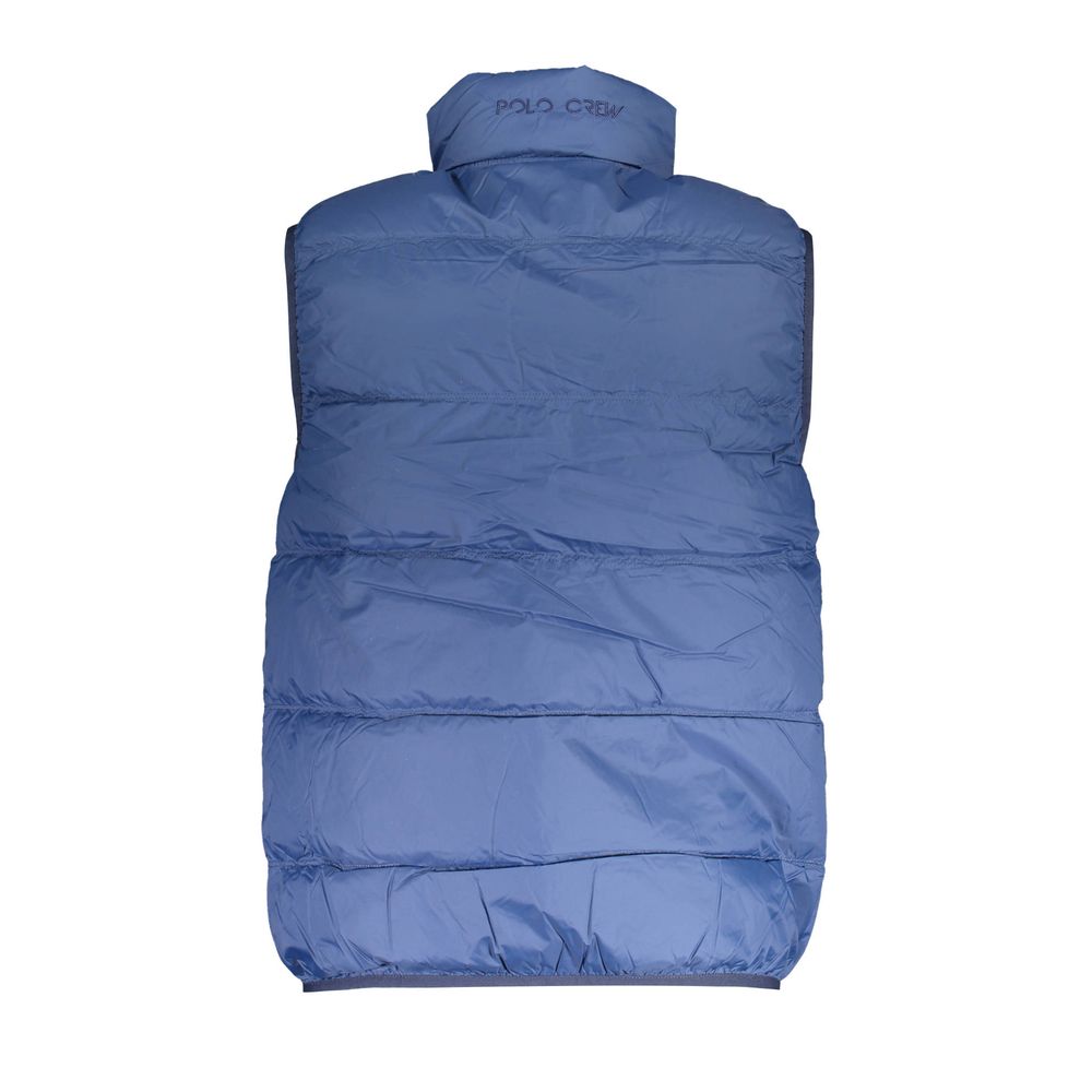 La Martina Blue Polyamide Men's Men's Vest