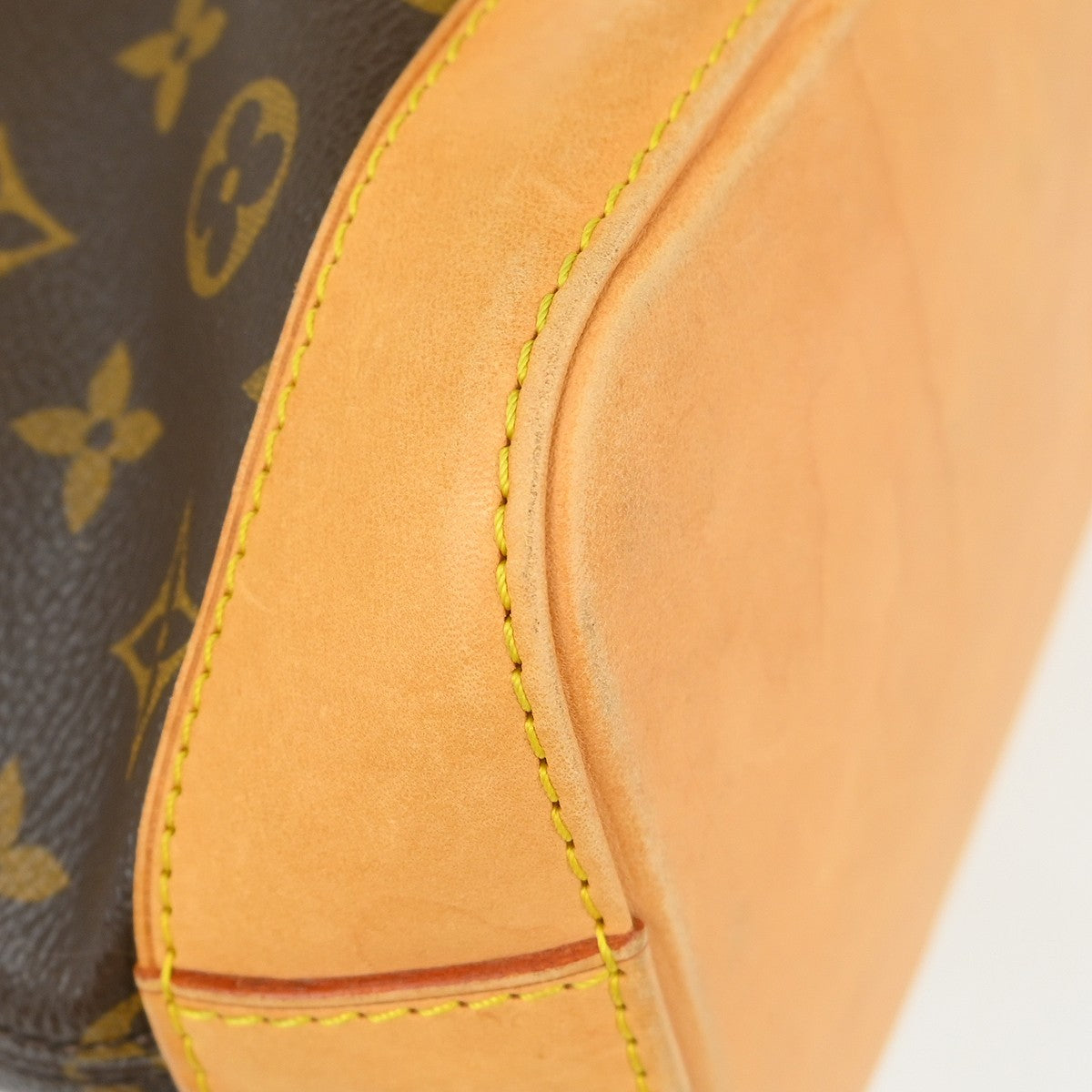 Louis Vuitton Lockit Monogram Canvas Brown Canvas Handbag (Pre-Owned)