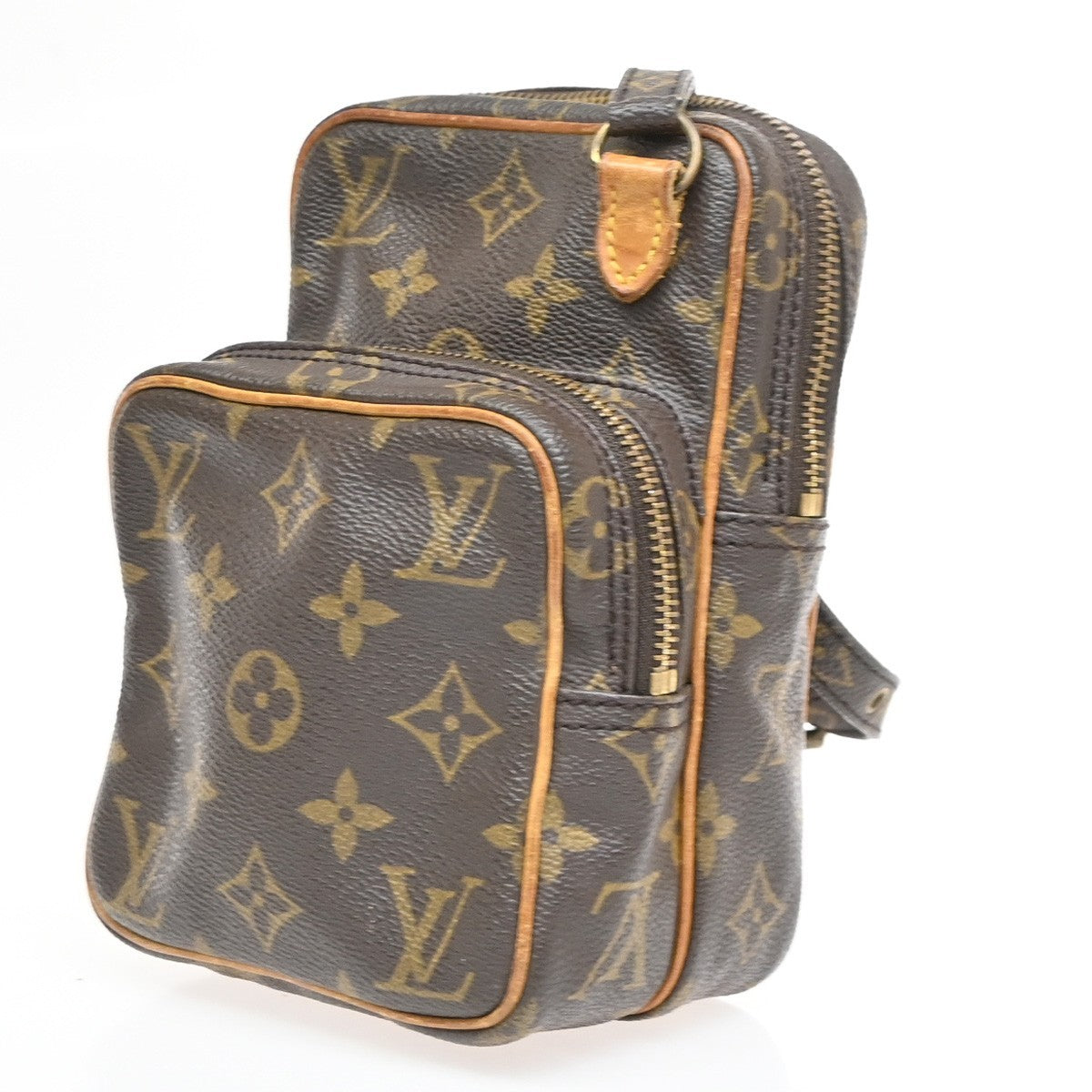 Louis Vuitton Amazone Monogram Canvas Brown Canvas Handbag (Pre-Owned)