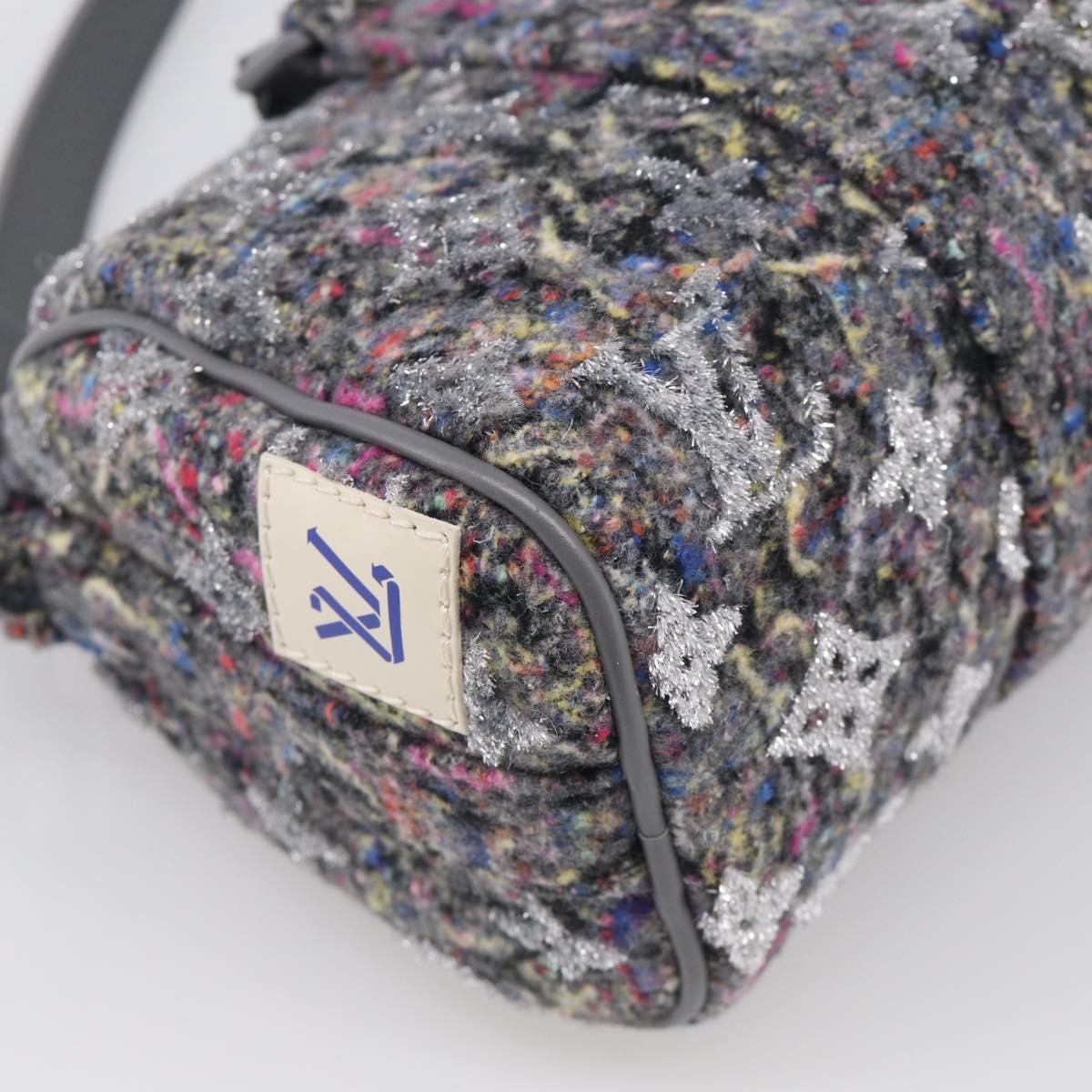 Louis Vuitton Keepall Bandouliere Lv Felt Multicolour Canvas Travel Bag Bag (Pre-Owned)