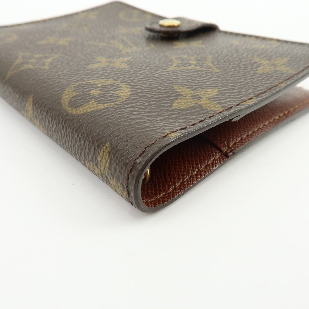 Louis Vuitton Agenda Cover Monogram Canvas Brown Canvas Wallets Accessory (Pre-Owned)