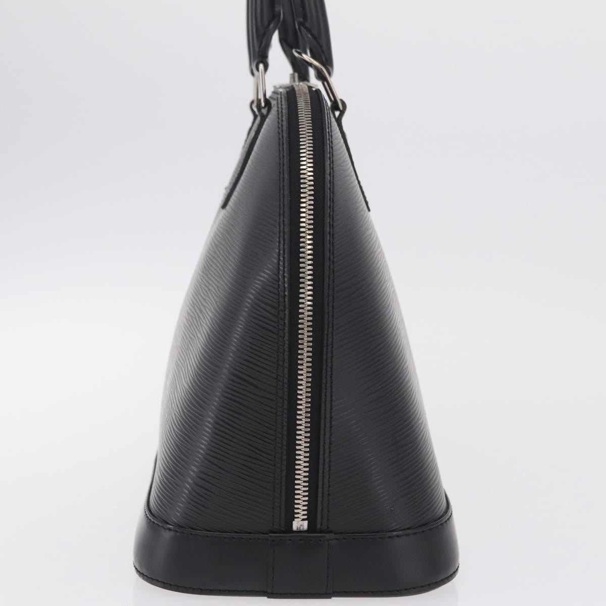 Louis Vuitton Alma Epi Leather Black Leather Handbag (Pre-Owned)