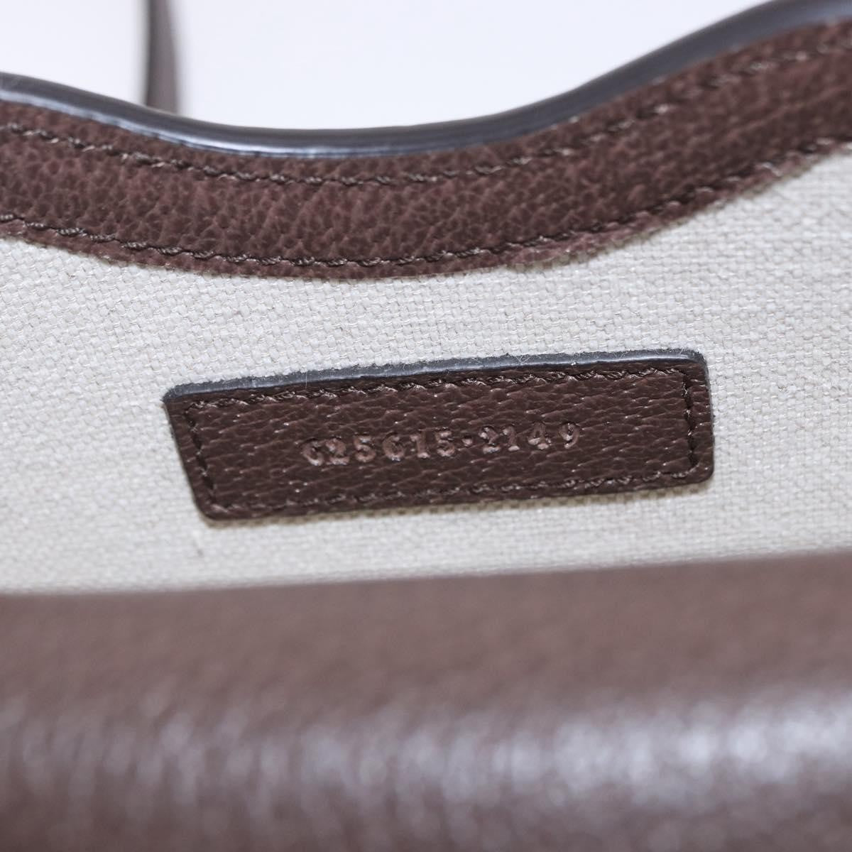Gucci Horsebit 1955 Printed Gg Coated Canvas Beige Canvas Crossbody Bag Bag (Pre-Owned)