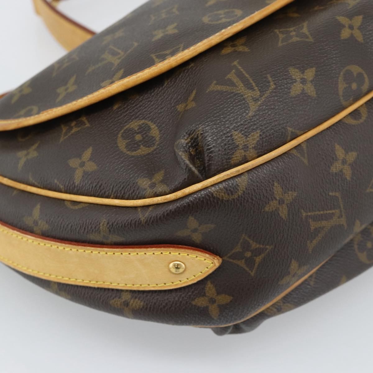 Louis Vuitton Tulum Monogram Canvas Brown Canvas Shoulder Bag Bag (Pre-Owned)