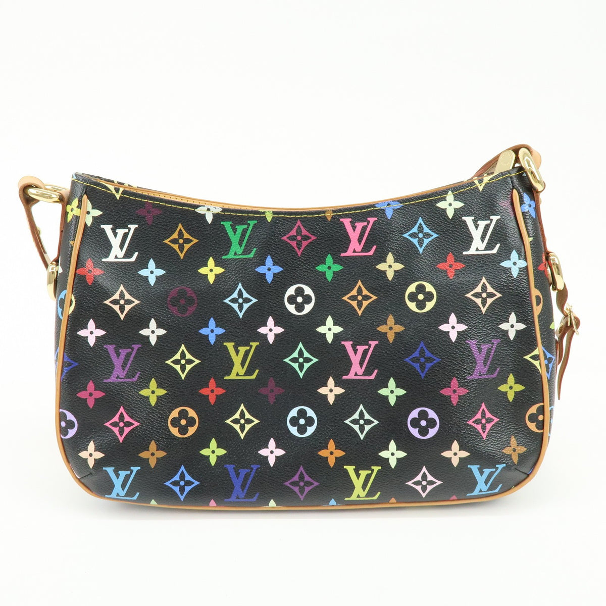 Louis Vuitton Lodge Monogram Multicolor Black Canvas Handbag (Pre-Owned)