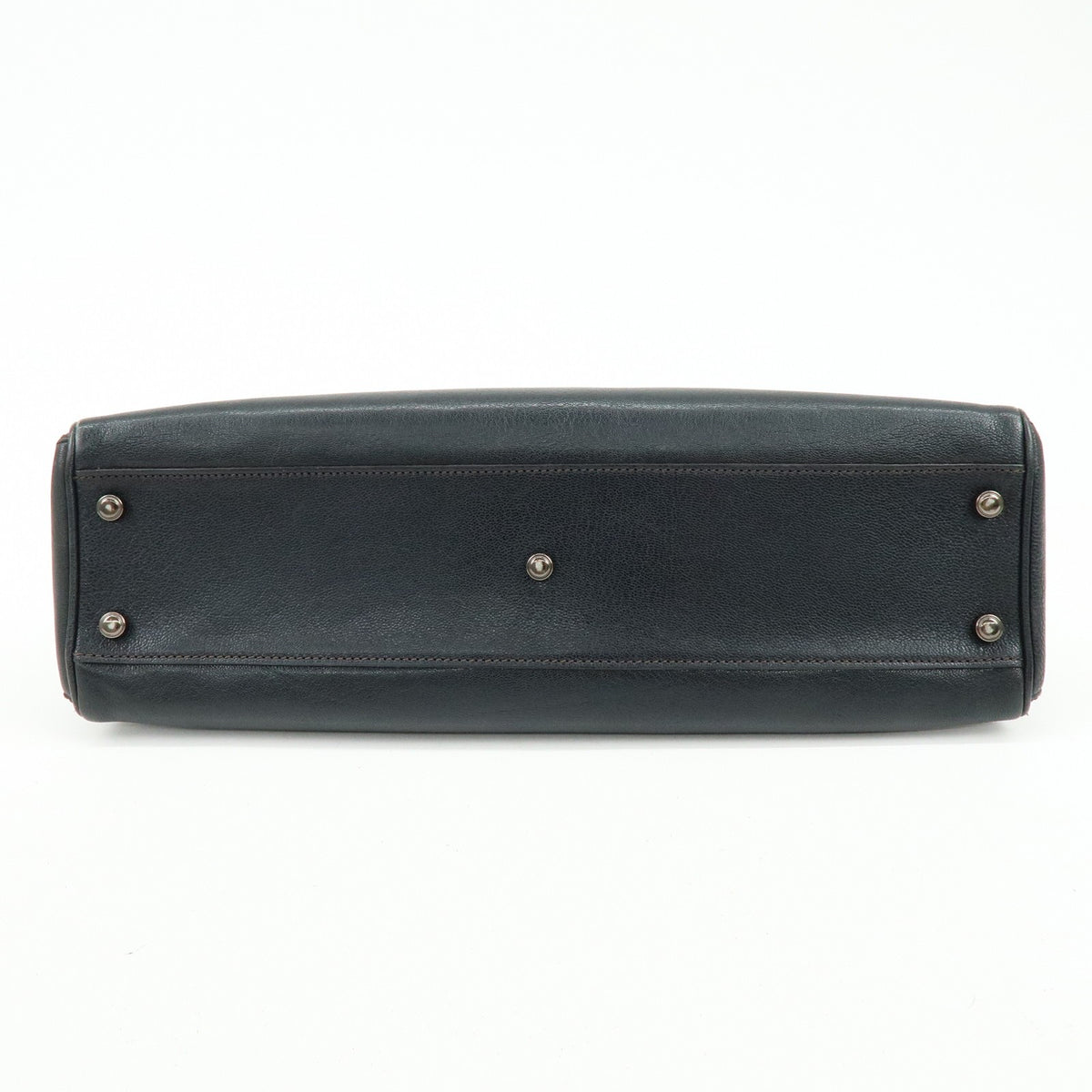 Cartier Marcello Leather Black Leather Handbag (Pre-Owned)