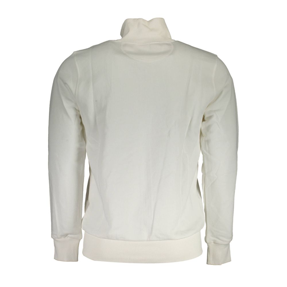 La Martina White Cotton Men Men's Sweater